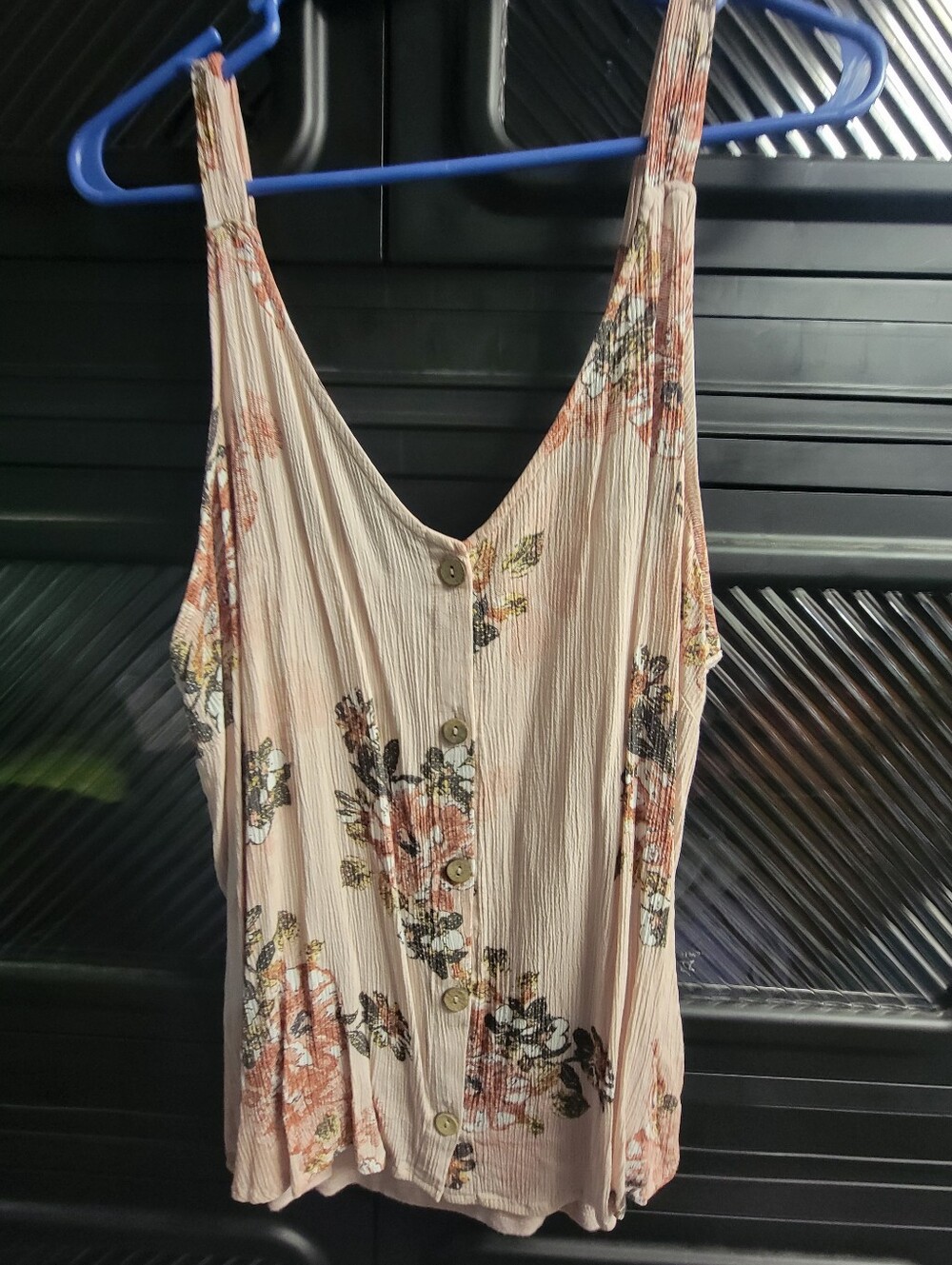 2 Women’s Button-Front Tank Tops
